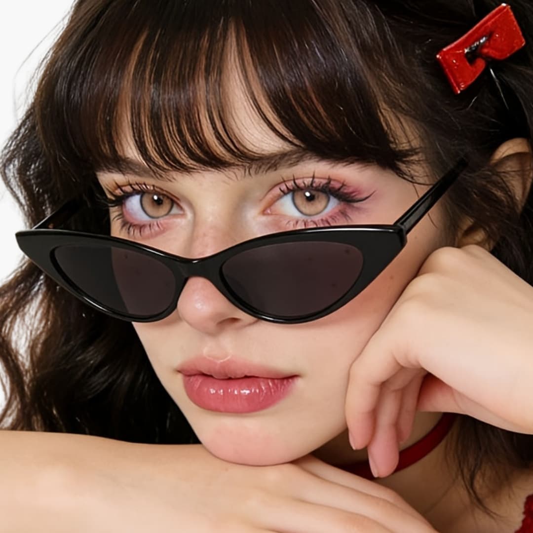 Womens Sunglasses Cat Eye Frame UV400 Protection - BritishMode
