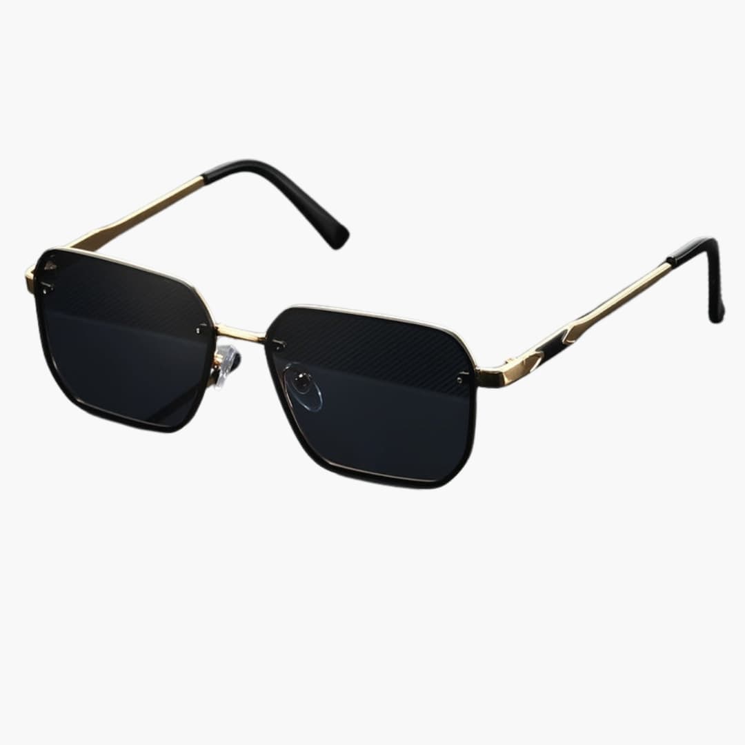 Womens Sunglasses Geometric Frame UV400 Protection - BritishMode