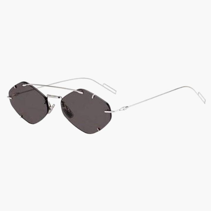 Womens Sunglasses Rimless Design Geometric Lenses