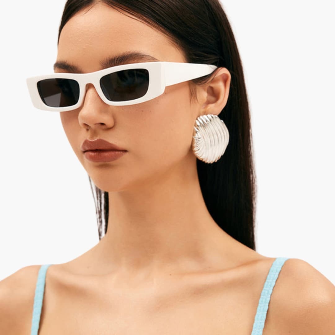 Womens Sunglasses Square Frame Full Rim