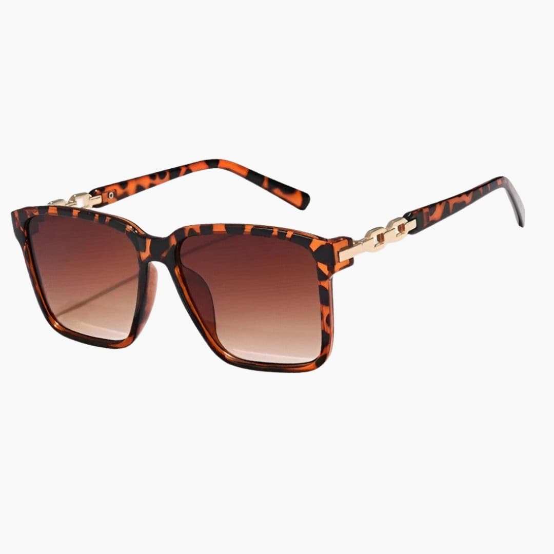 Womens Sunglasses Square Frame Gradient Lenses