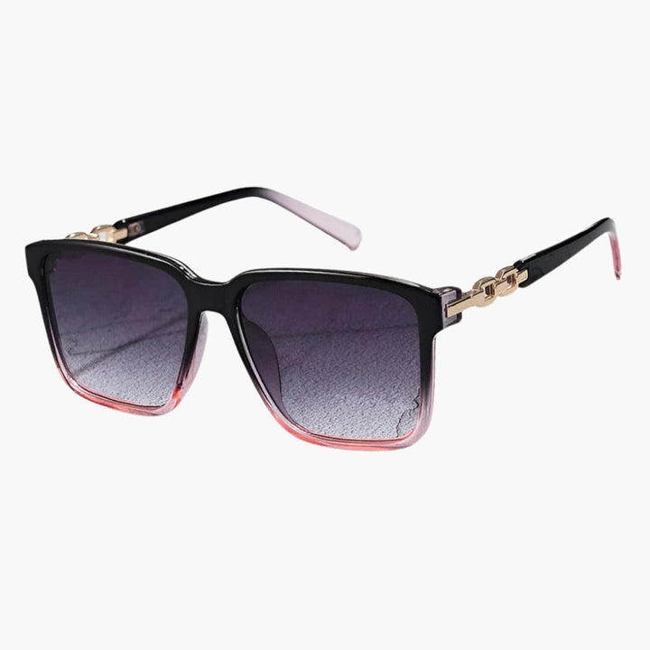 Womens Sunglasses Square Frame Gradient Lenses