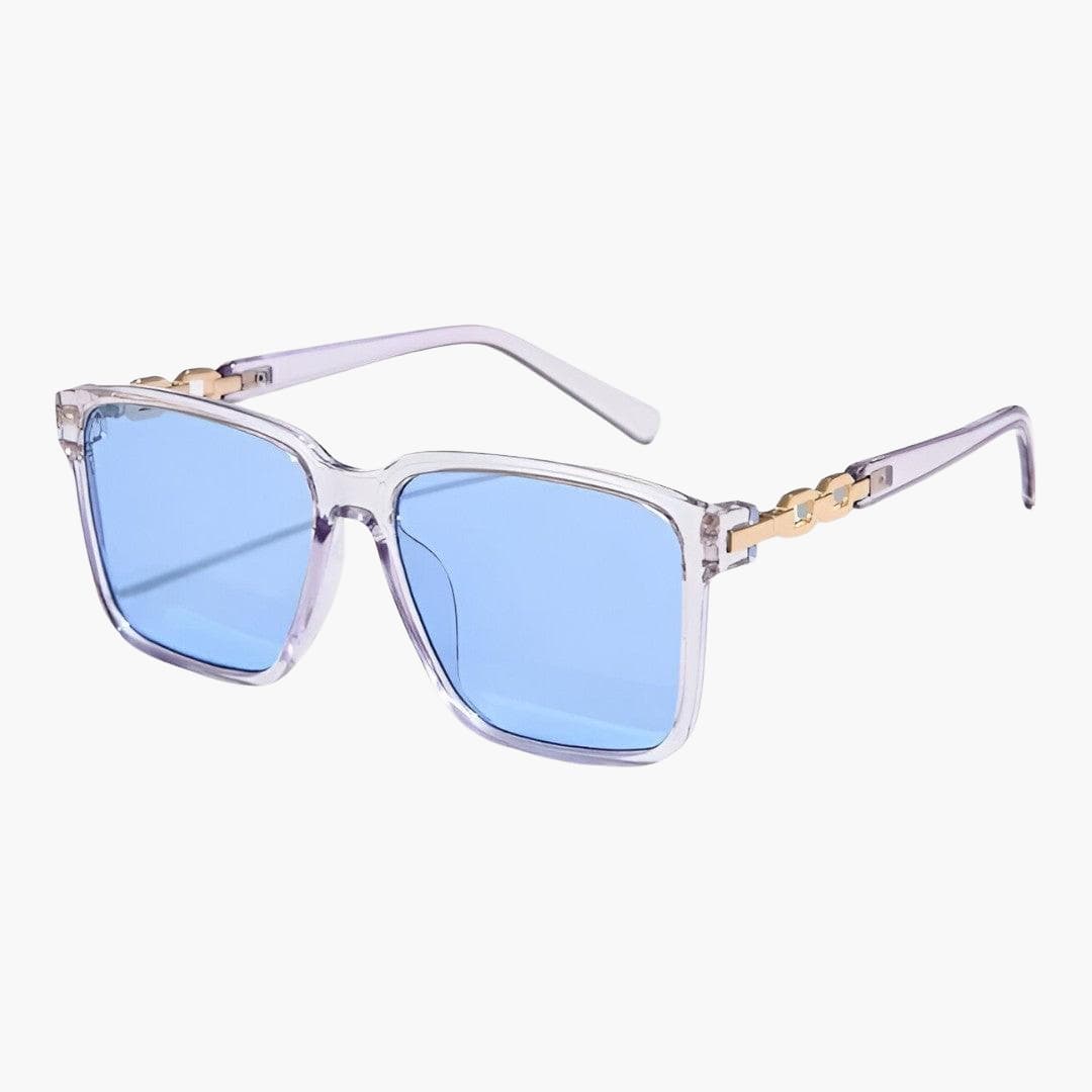 Womens Sunglasses Square Frame Gradient Lenses - BritishMode