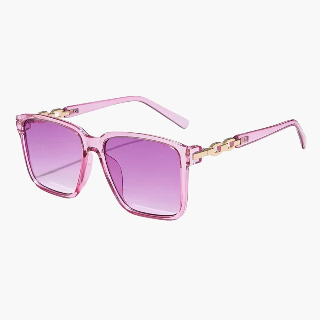 Womens Sunglasses Square Frame Gradient Lenses