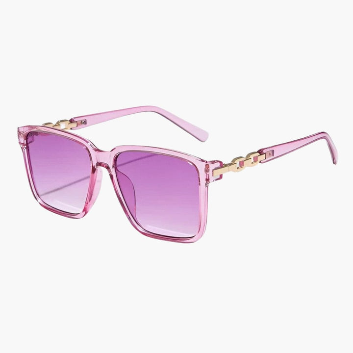 Womens Sunglasses Square Frame Gradient Lenses