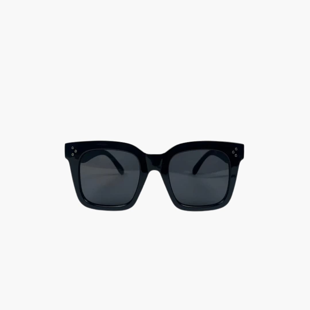 Womens Sunglasses Square Frame with Stud Details - BritishMode