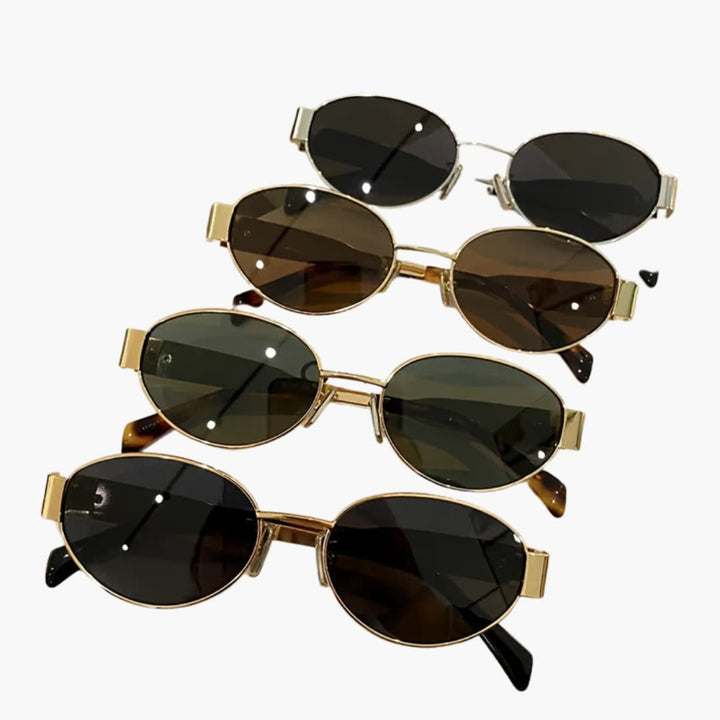 Womens Sunglasses Stainless Steel Frame TAC Lenses