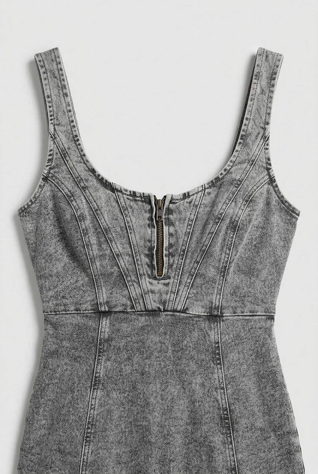 Womens Sleeveless Midi Dress Relaxed Fit