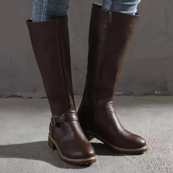 Womens Ankle Boots Leather Comfortable Fit
