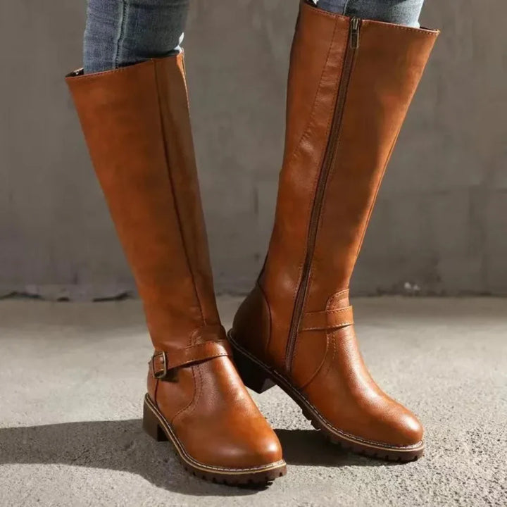 Womens Ankle Boots Leather Comfortable Fit