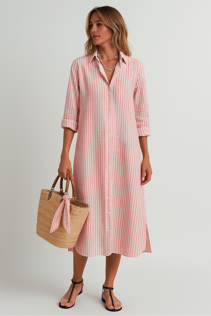 Womens Maxi Dress Lightweight Breathable Casual Fit - BritishMode