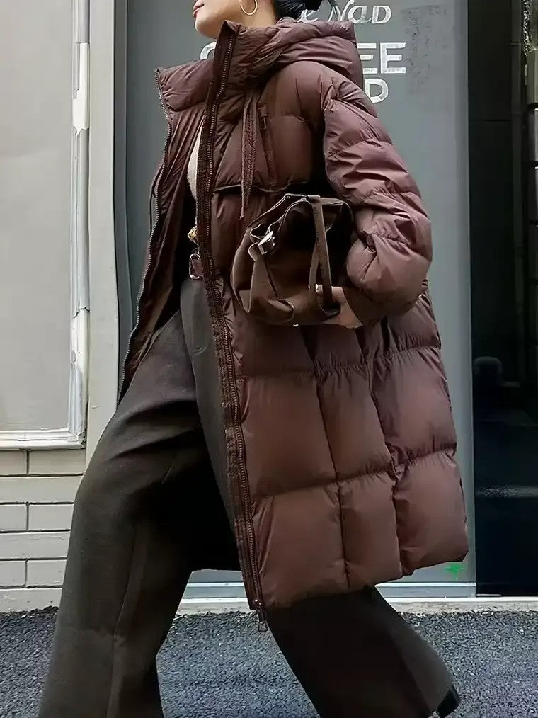 Womens Down Parka Coat Warm Insulated