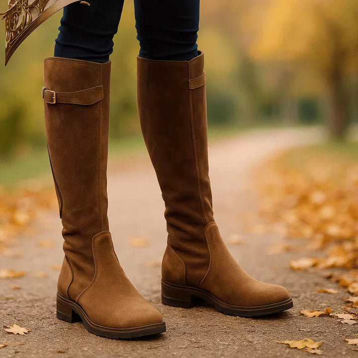 Womens Leather Ankle Boots Comfortable Fit