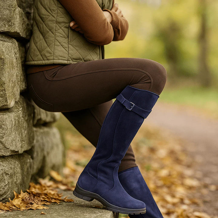 Womens Leather Ankle Boots Comfortable Fit