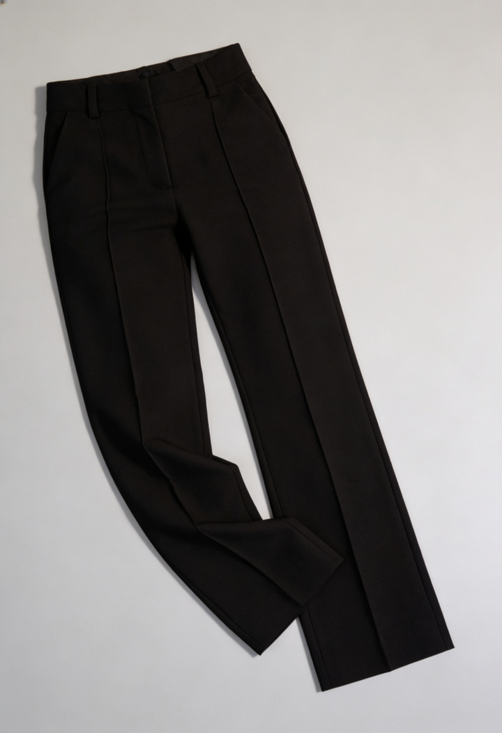 Women's Wide Leg Trousers | High Waist - 3