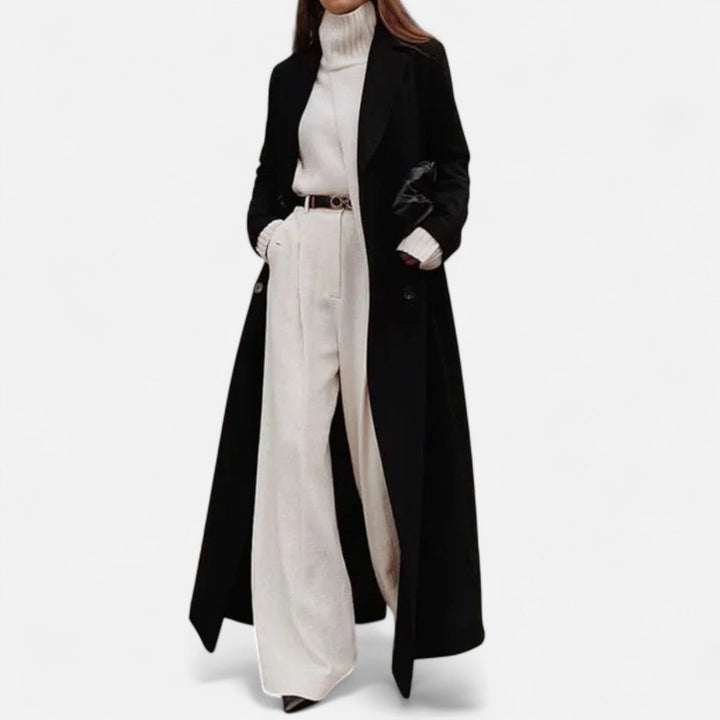 Womens Long Coat Classic Fit