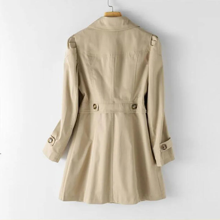 Womens Casual Trench Coat Lightweight Classic Fit