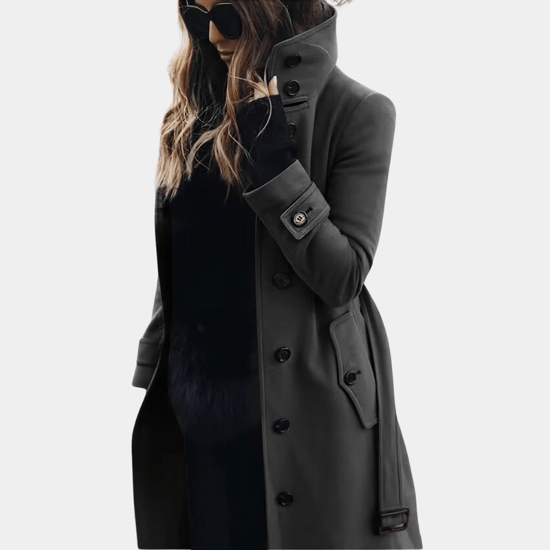 Womens Long Winter Coat Classic Fit