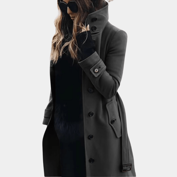 Womens Long Winter Coat Classic Fit