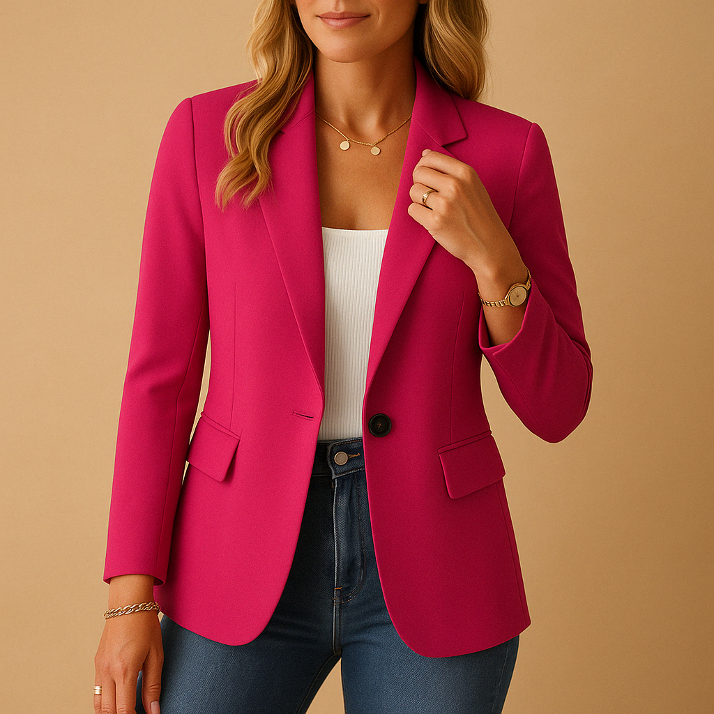 Womens Blazer Jacket Tailored Fit