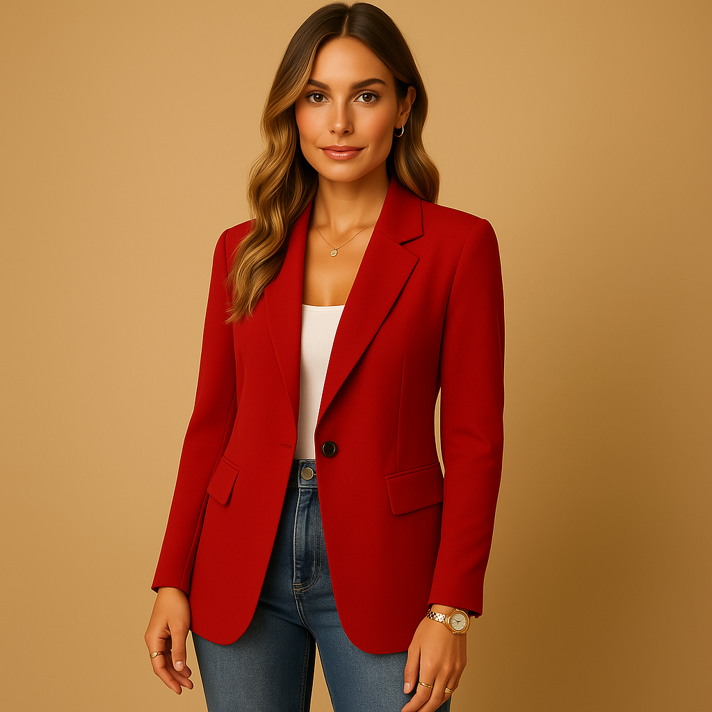 Womens Blazer Jacket Tailored Fit