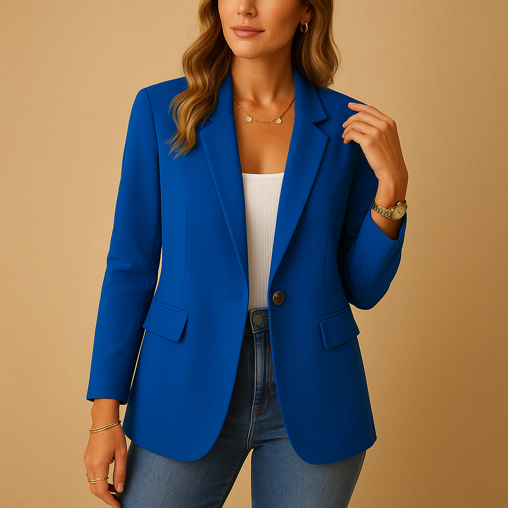 Womens Blazer Jacket Tailored Fit