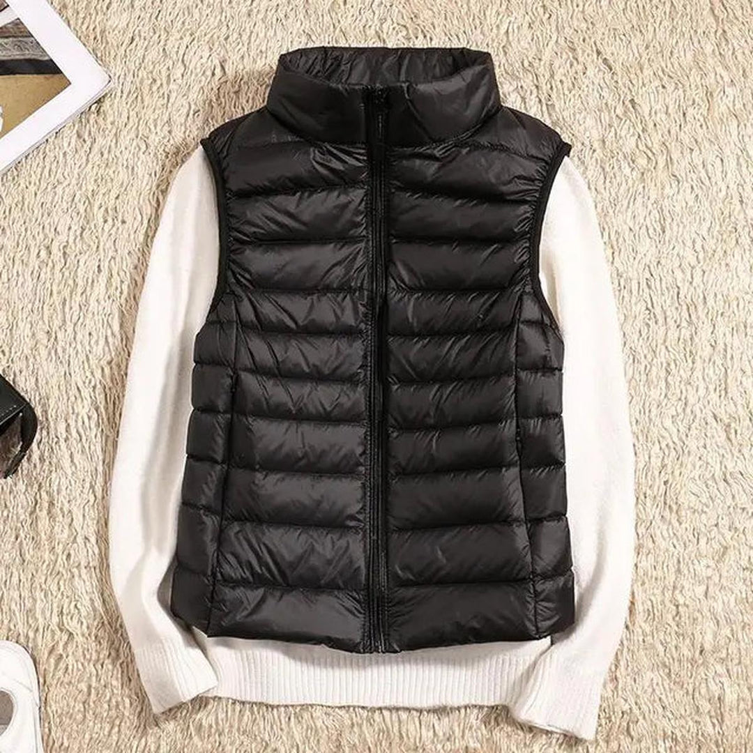 Womens Down Puffer Vest Lightweight Insulated - BritishMode