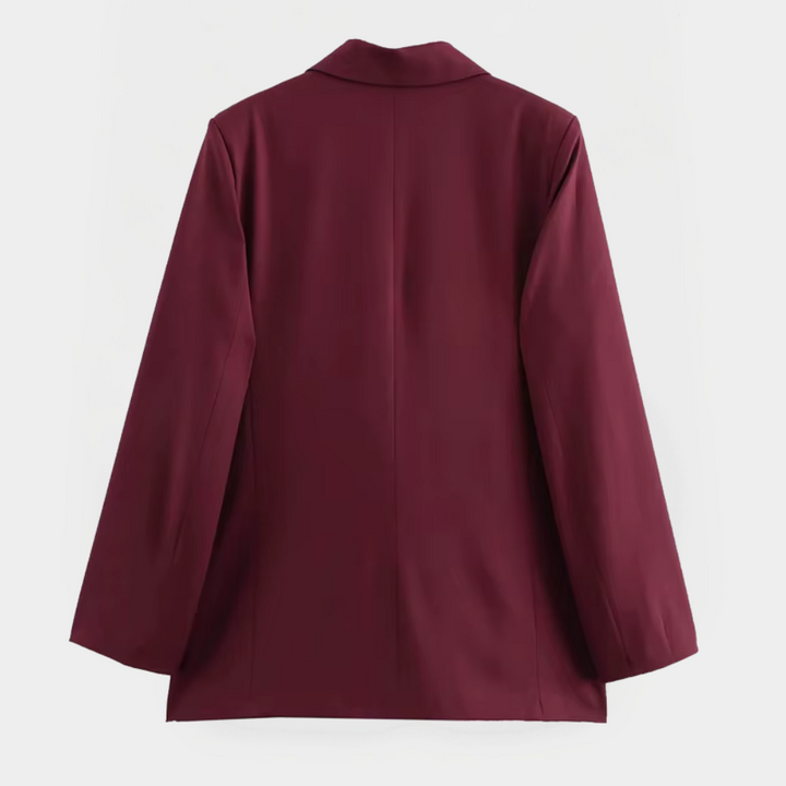 Womens Tailored Blazer with Refined Fit Smart Casual Style