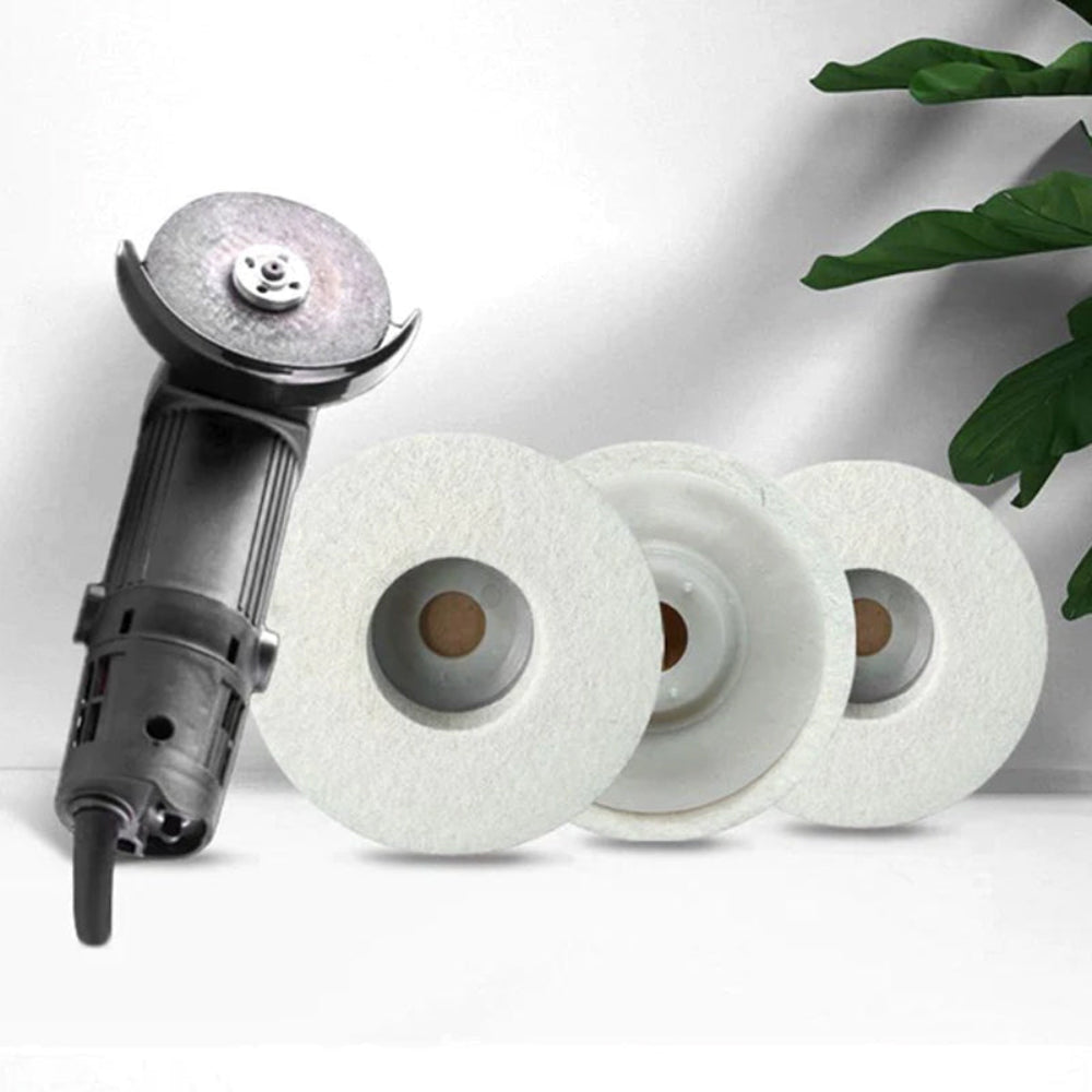 Buffing Wheel Disk Felt Durable - BritishMode