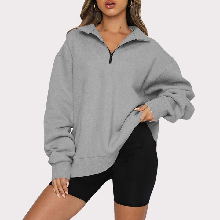 Unisex Zipped Winter Sweater Warm Fit