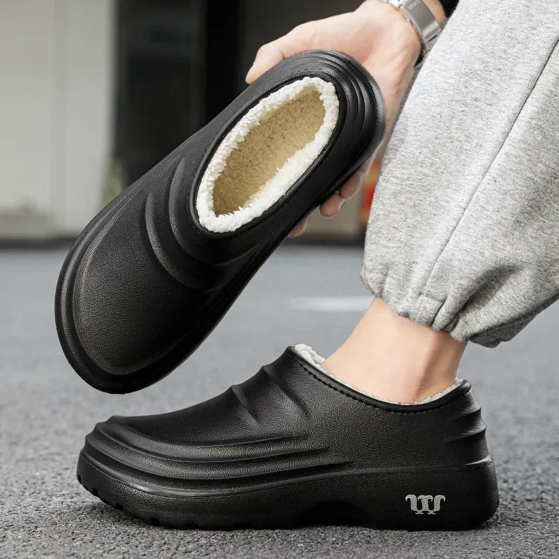 Unisex Leather Boots Waterproof Durable - BritishMode
