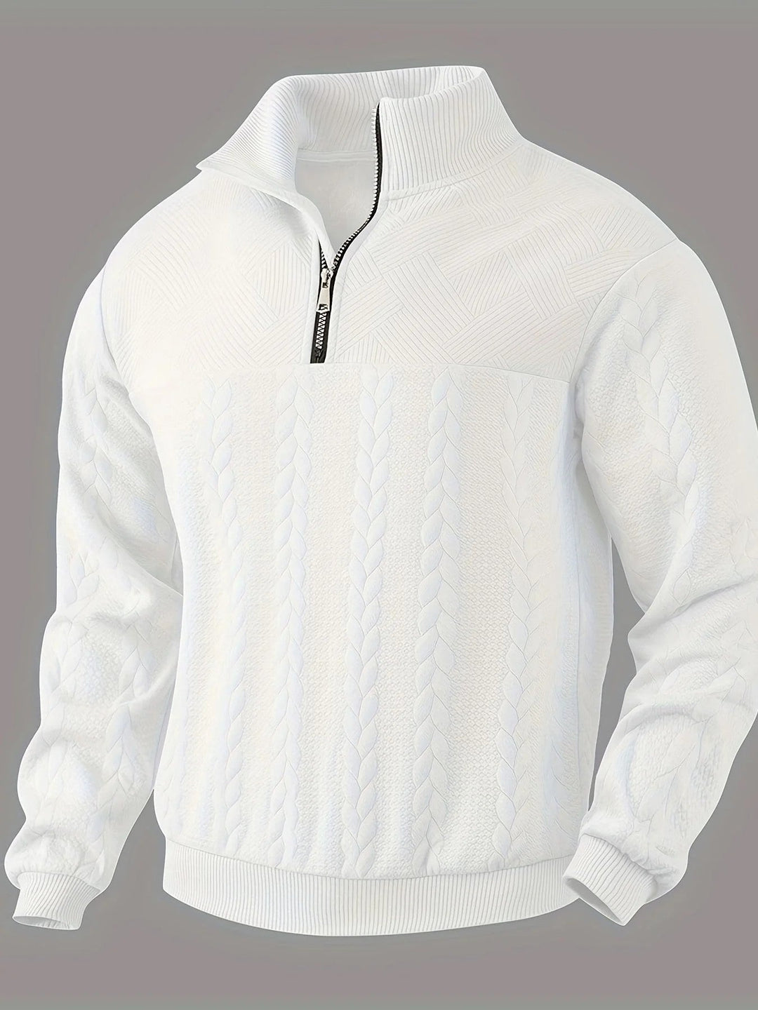 Mens Wool Sweater Warm Knit Winter - BritishMode