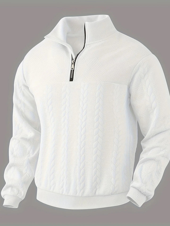 Mens Wool Sweater Warm Knit Winter - BritishMode