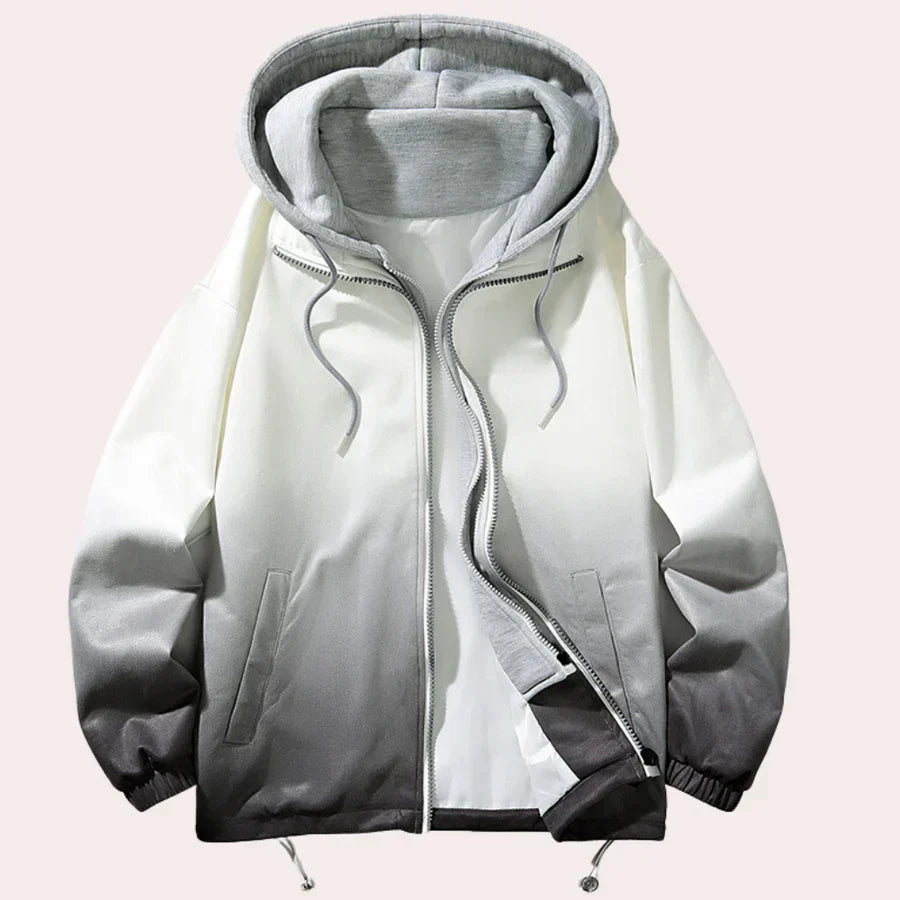 Mens Hooded Jacket Lightweight Contemporary Fit
