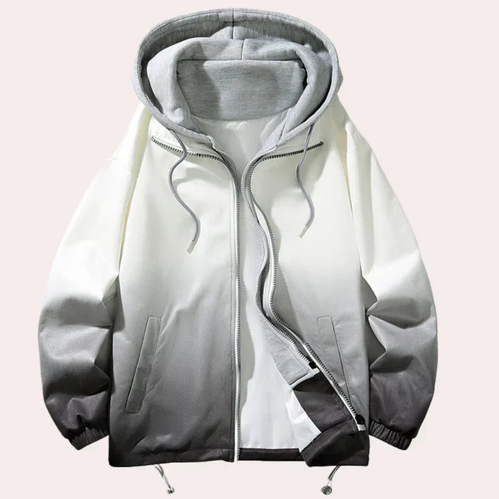 Mens Hooded Jacket Lightweight Contemporary Fit