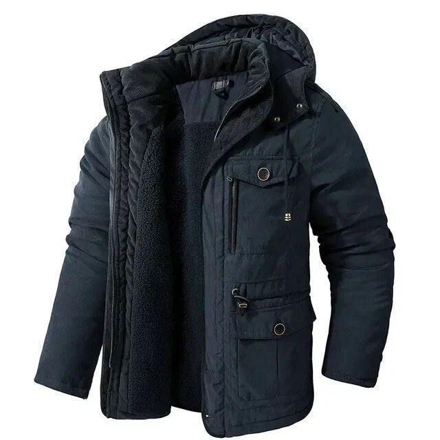 Mens Jacket Durable Outer Shell Warm Fit - BritishMode