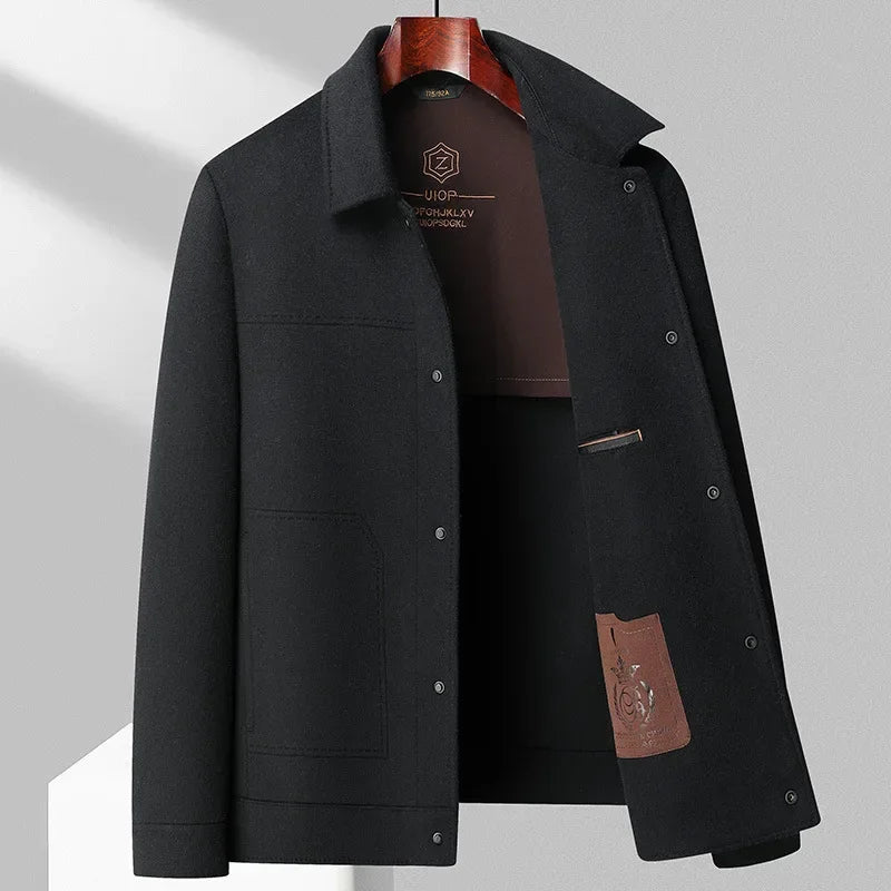 Mens Leather Jacket Traditional Fit