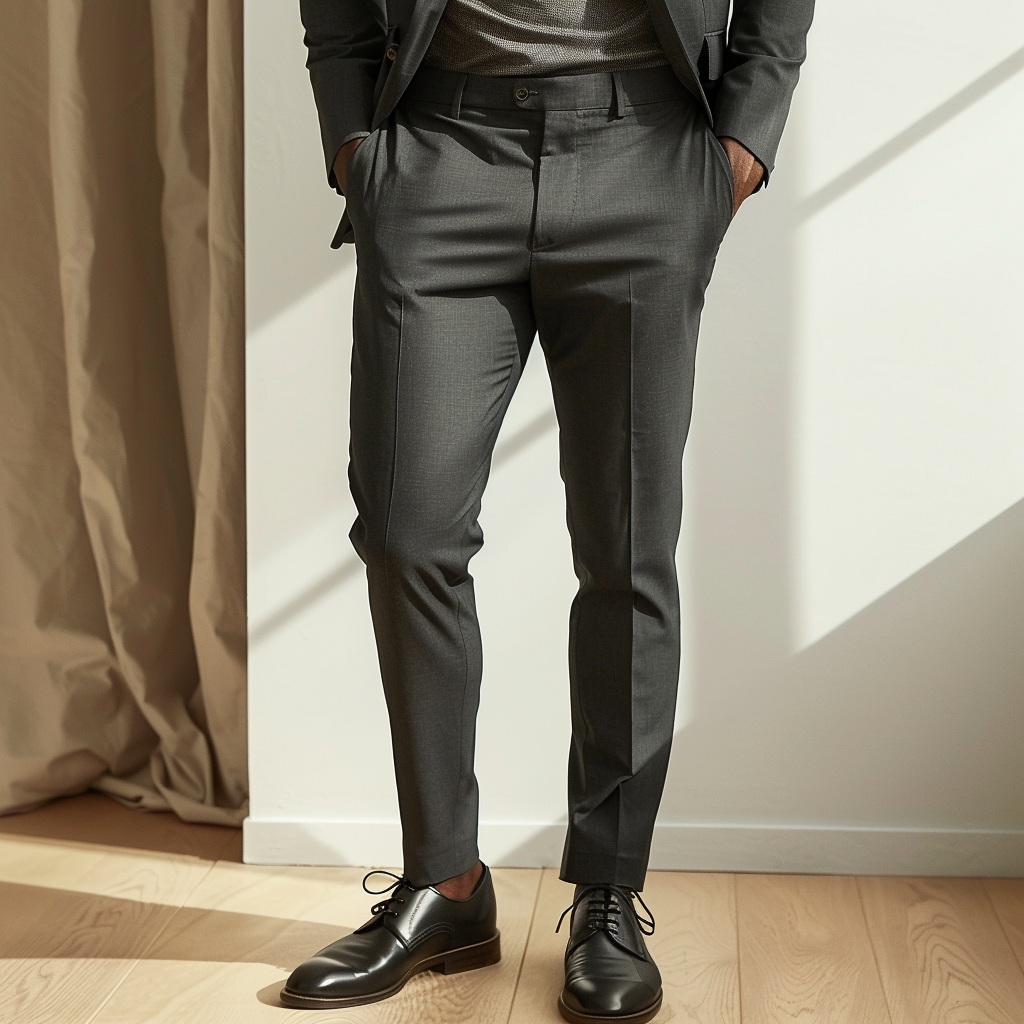 Mens Dress Pants Slim Fit - BritishMode