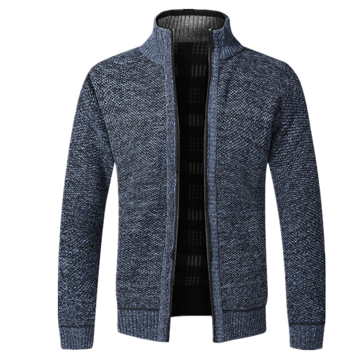 Womens Knit Zip Cardigan Long Sleeve
