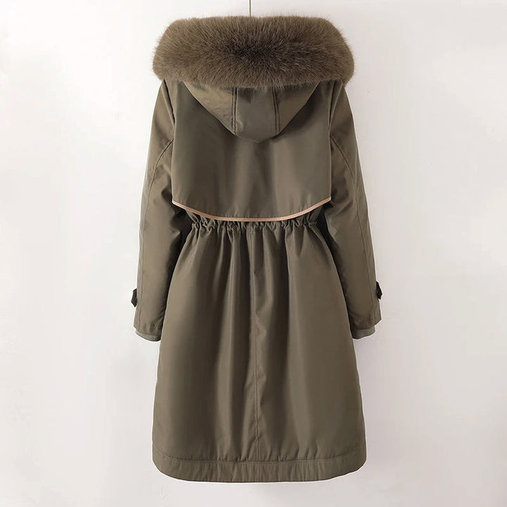 Womens Winter Puffer Jacket with Hood Cozy Fit