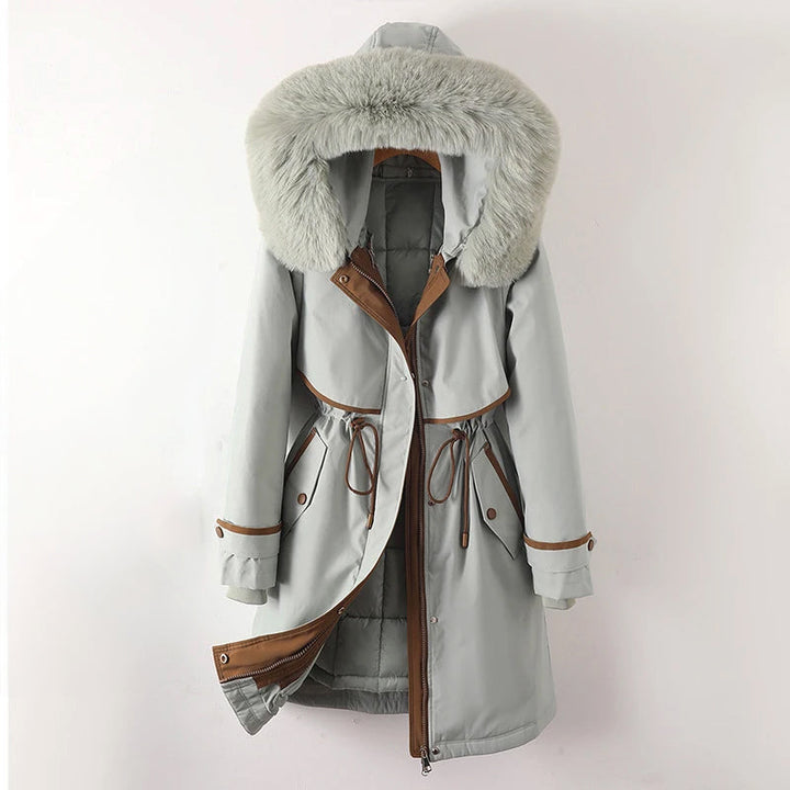 Womens Winter Puffer Jacket with Hood Cozy Fit