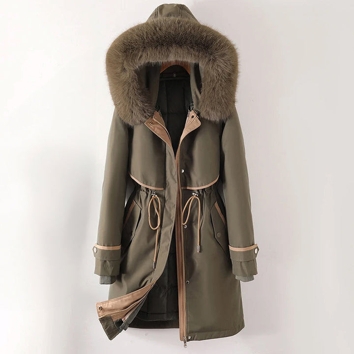 Womens Winter Puffer Jacket with Hood Cozy Fit - BritishMode