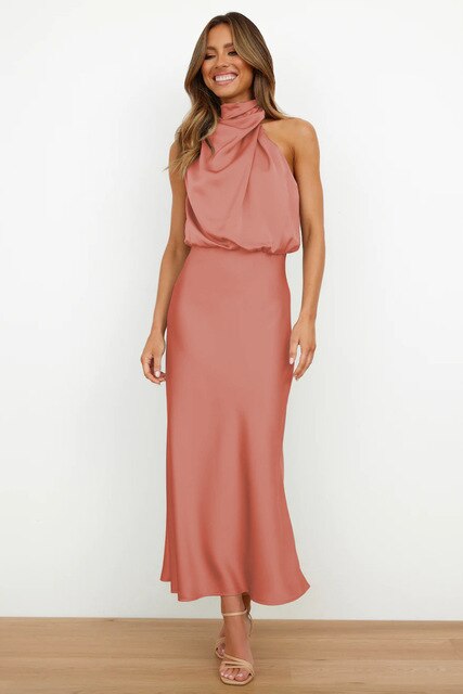 Womens Knee-Length Dress Classic Fit