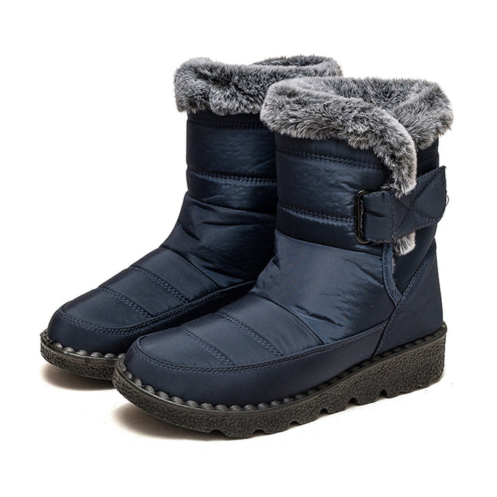 Womens Snow Boots Faux Fur Lining Warm