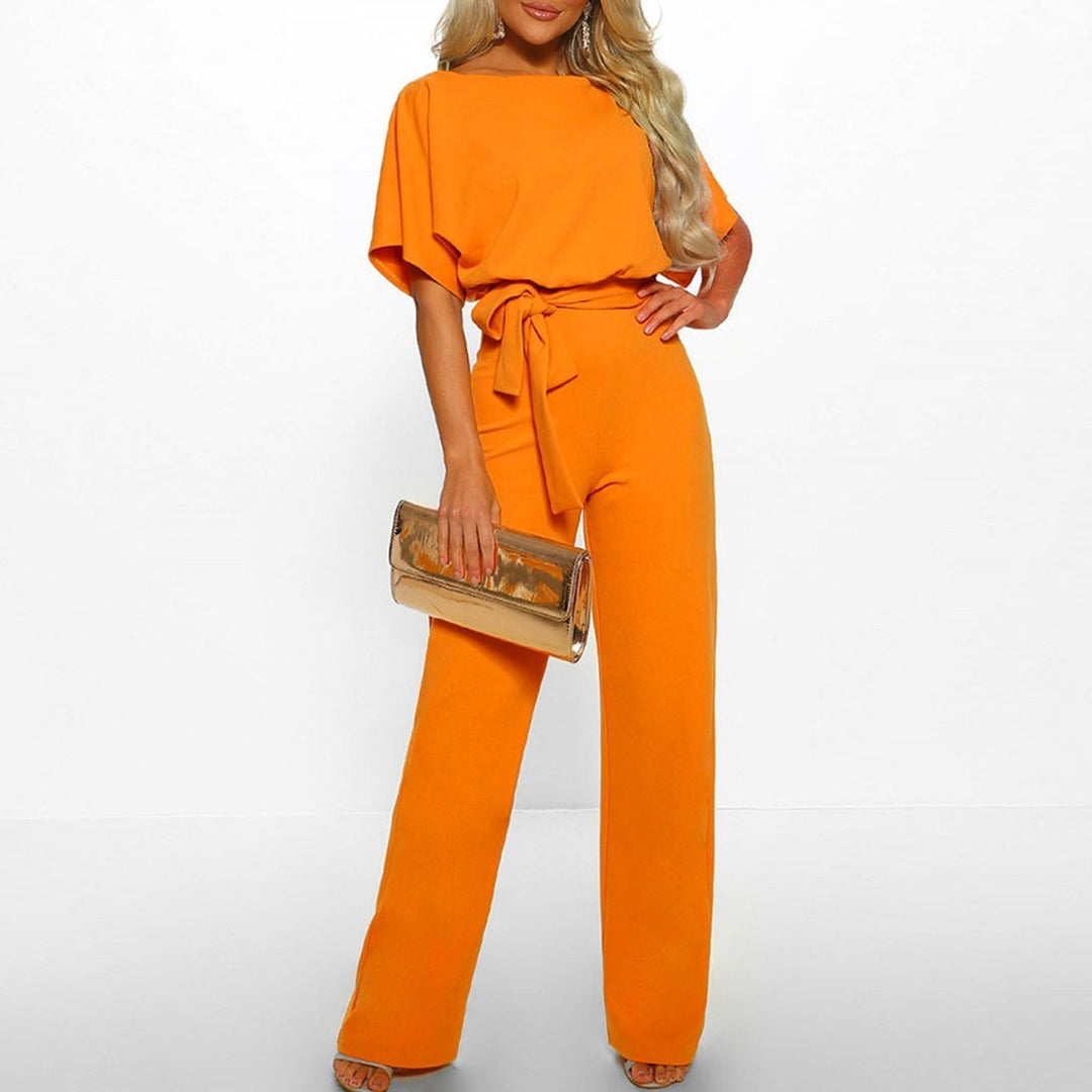 Womens Jumpsuit Elegant Tailored Fit