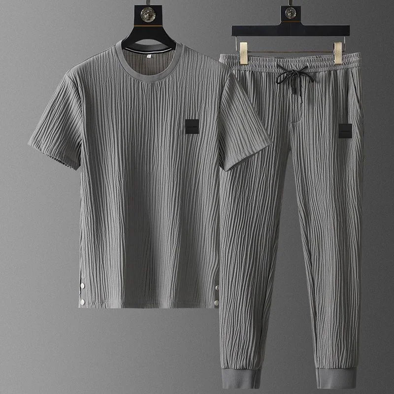 Mens Active Sportswear Set Comfortable Fit