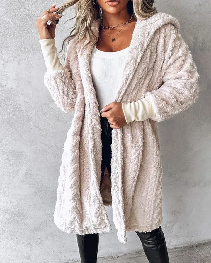 Womens Hooded Coat Autumn Wear Stylish Fit