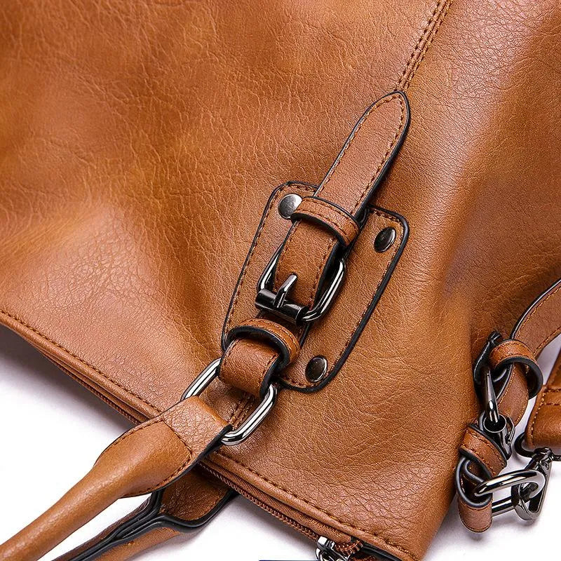 Womens Shoulder Bag Faux Leather Elegant Style