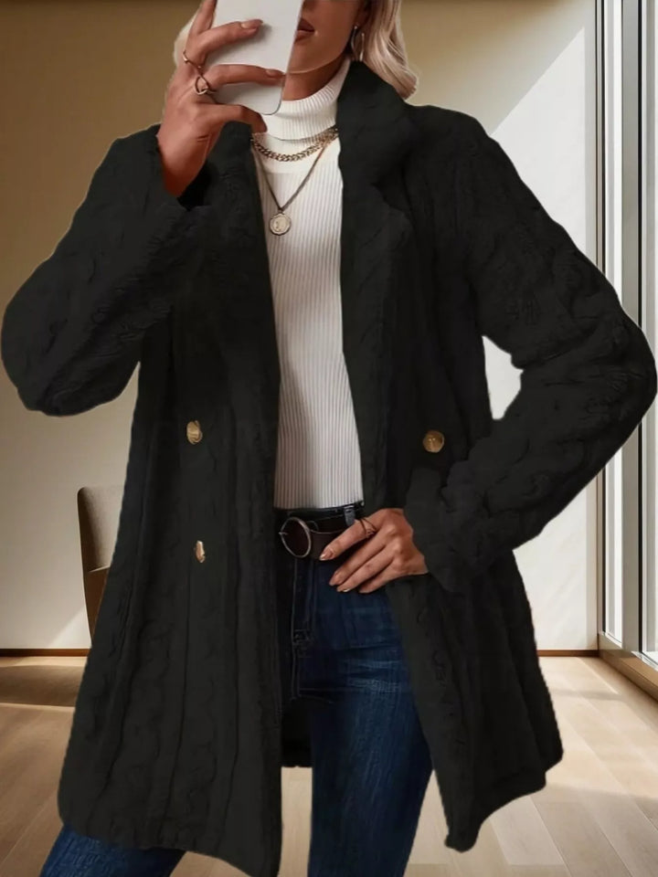 Womens Fleece Parka Coat Thick Warm Fit - BritishMode