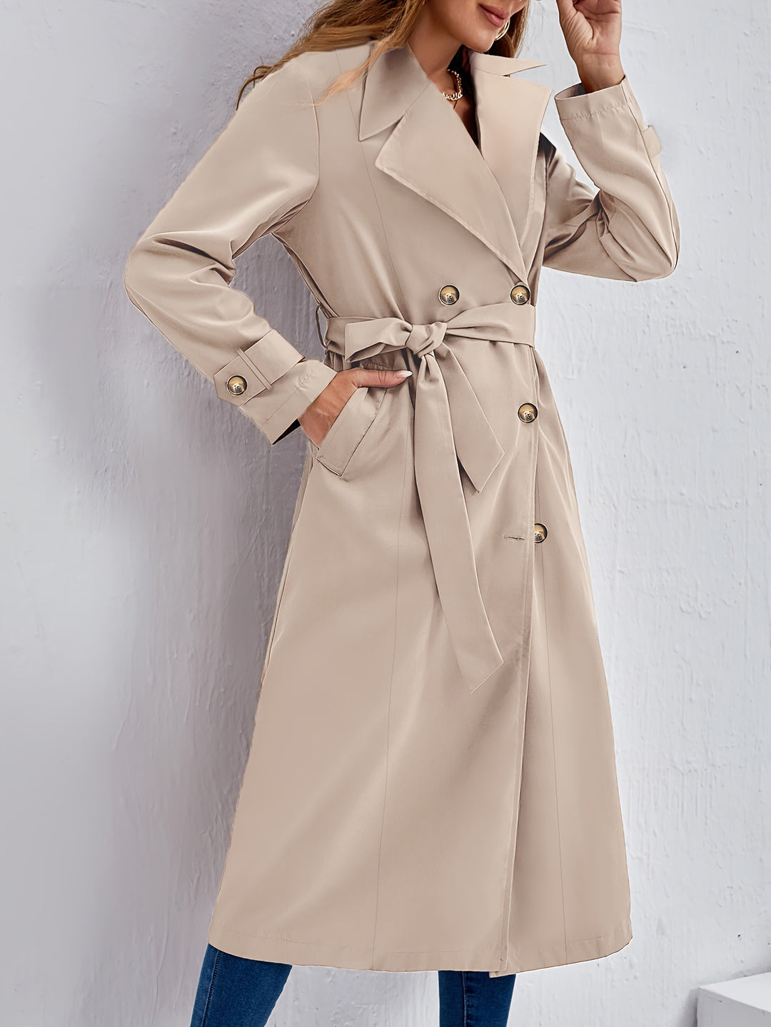 Womens Trench Coat Waterproof Classic Fit - BritishMode